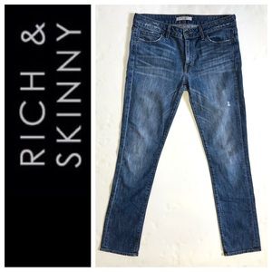 Rich & Skinny Straight Leg Jeans 28
